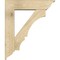 Ekena Millwork Balboa Traditional Rough Sawn Bracket w/ Offset Brace, Douglas Fir, 8"W x 32"D x 38"H BKT0806X32X38BOA01RDF - alternate 2